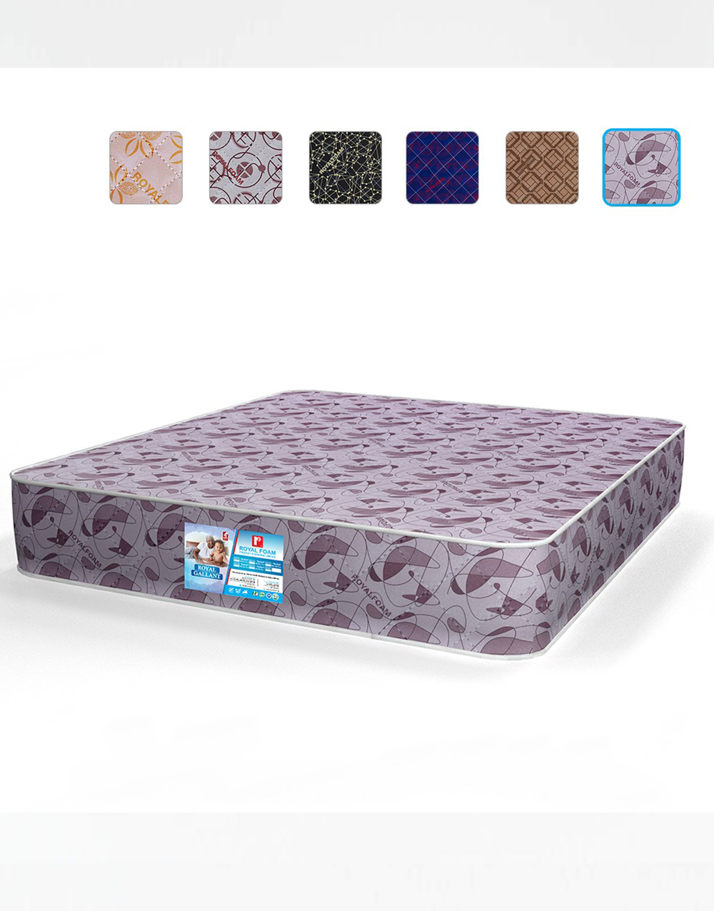 Royal Full Orthopedic 120-Density Premium Mattress – Multicolour